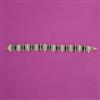 American Diamond Classic Bracelet with 2 Tone Plating