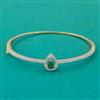 American Diamond Delicate Kada with 2 Tone Plating