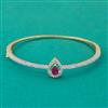 American Diamond Delicate Kada with 2 Tone Plating