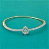 American Diamond Delicate Kada with 2 Tone Plating