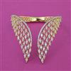 American Diamond Classic Kada with Rhodium Plating 2 Tone Plating