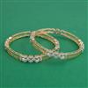 American Diamond 2 Pc with 2 Tone Plating