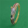 American Diamond Openable kada with 2 Tone Plating