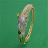 American Diamond Openable kada with 2 Tone Plating