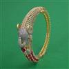 American Diamond Openable kada with 2 Tone Plating