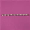American Diamond Classic Bracelet with Rhodium Plating Gold Plating Mehndi Plating