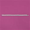 American Diamond Classic Bracelet with Rhodium Plating Gold Plating Mehndi Plating