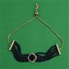 American Diamond Adjustable Bracelet with Mehndi Plating
