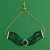 American Diamond Adjustable Bracelet with 2 Tone Plating