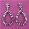 American Diamond Classic Earring with Rhodium Plating 2 Tone Plating Mehndi Plating Black Plating