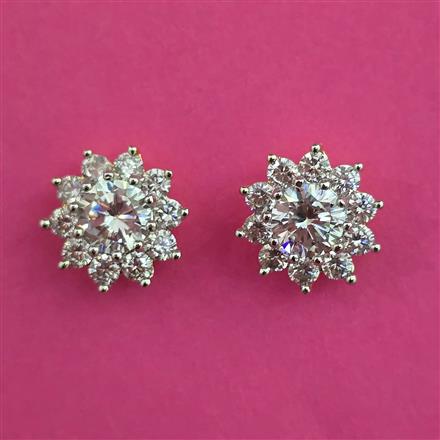 American Diamond Tops with Rhodium Plating 2 Tone Plating Mehndi Plating