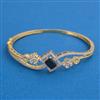 American Diamond Openable kada with 2 Tone Plating