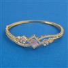 American Diamond Openable kada with 2 Tone Plating