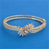 American Diamond Openable kada with 2 Tone Plating Mehndi Plating