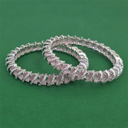 American Diamond 2 Pc with Rhodium Plating