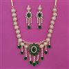 American Diamond Classic Necklace with Carat Plating