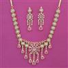 American Diamond Classic Necklace with Carat Plating