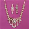 American Diamond Classic Necklace with Carat Plating