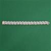 American Diamond Classic Bracelet with 2 Tone Plating