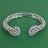 American Diamond Classic Kada with Rhodium Plating