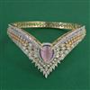 American Diamond Openable kada with 2 Tone Plating