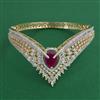 American Diamond Openable kada with 2 Tone Plating
