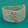 American Diamond Broad Kada with 2 Tone Plating