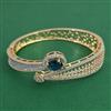 American Diamond Openable kada with 2 Tone Plating