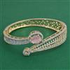 American Diamond Openable kada with 2 Tone Plating