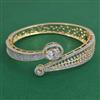 American Diamond Openable kada with 2 Tone Plating