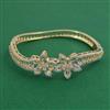 American Diamond Openable kada with Rhodium Plating 2 Tone Plating Mehndi Plating
