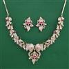 American Diamond Birds Necklace with Carat Plating
