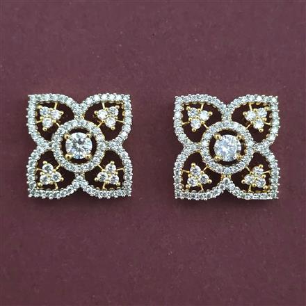 American Diamond Tops with Rhodium Plating 2 Tone Plating Mehndi Plating