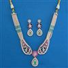 American Diamond Classic Necklace with Carat Plating