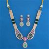 American Diamond Classic Necklace with Carat Plating