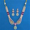 American Diamond Classic Necklace with Carat Plating