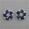American Diamond Tops with Rhodium Plating
