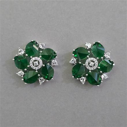 American Diamond Tops with Rhodium Plating