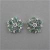 American Diamond Tops with Rhodium Plating