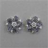 American Diamond Tops with Rhodium Plating