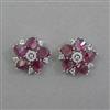 American Diamond Tops with Rhodium Plating