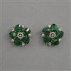 American Diamond Tops with Mehndi Plating