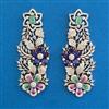 American Diamond Classic Earring with Carat Plating
