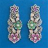 American Diamond Classic Earring with Carat Plating
