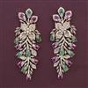 American Diamond Classic Earring with Carat Plating