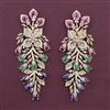 American Diamond Classic Earring with Carat Plating