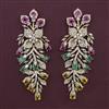 American Diamond Classic Earring with Carat Plating