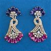 American Diamond Classic Earring with Carat Plating