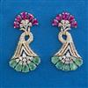 American Diamond Classic Earring with Carat Plating