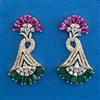 American Diamond Classic Earring with Carat Plating